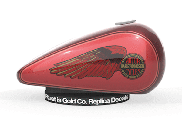 REPLICA DECAL OBSOLETE DA RUST IS GOLD CO.