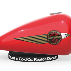 REPLICA DECAL OBSOLETE DA RUST IS GOLD CO.