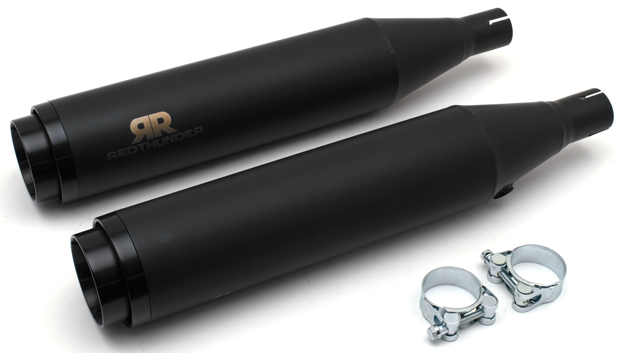 TERMINALI DI SCARICO REDTHUNDER PER SOFTAIL MILWAUKEE EIGHT | 1 TERMINALI DI SCARICO REDTHUNDER PER SOFTAIL MILWAUKEE EIGHT