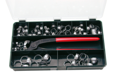 FASCETTE IN ACCIAIO TERMINALI PER TUBI STILE OEM