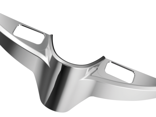 PROFILO CROMATO INTERRUTTORE ACCENSIONE