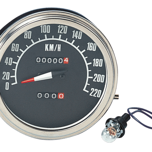 TACHIMETRO CON QUADRANTE NERO STILE 1968-1984