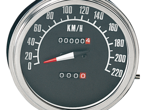 TACHIMETRO CON QUADRANTE NERO STILE 1968-1984