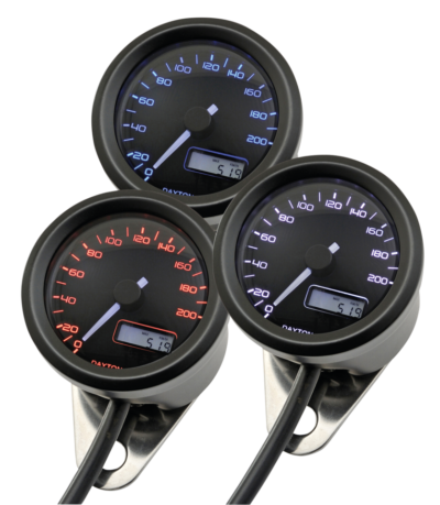 CONTACHILOMETRI E TACHIMETRO DAYTONA VELONA DA 48MM