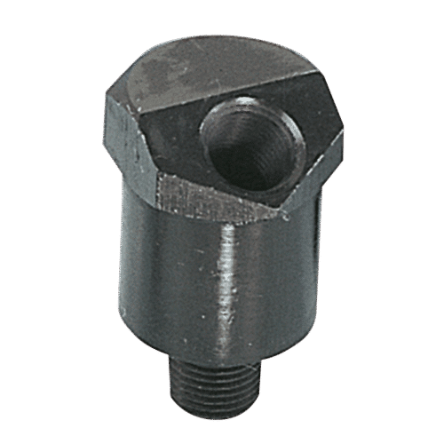 ADATTATORE IN PEZZO UNICO DI ALLUMINIO PER IL MONTAGGIO DI MANOMETRI OLIO SU BIG TWIN