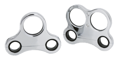 PORTASTRUMENTI CROMATO PRO-MAX IN BILLET PER T-BAR