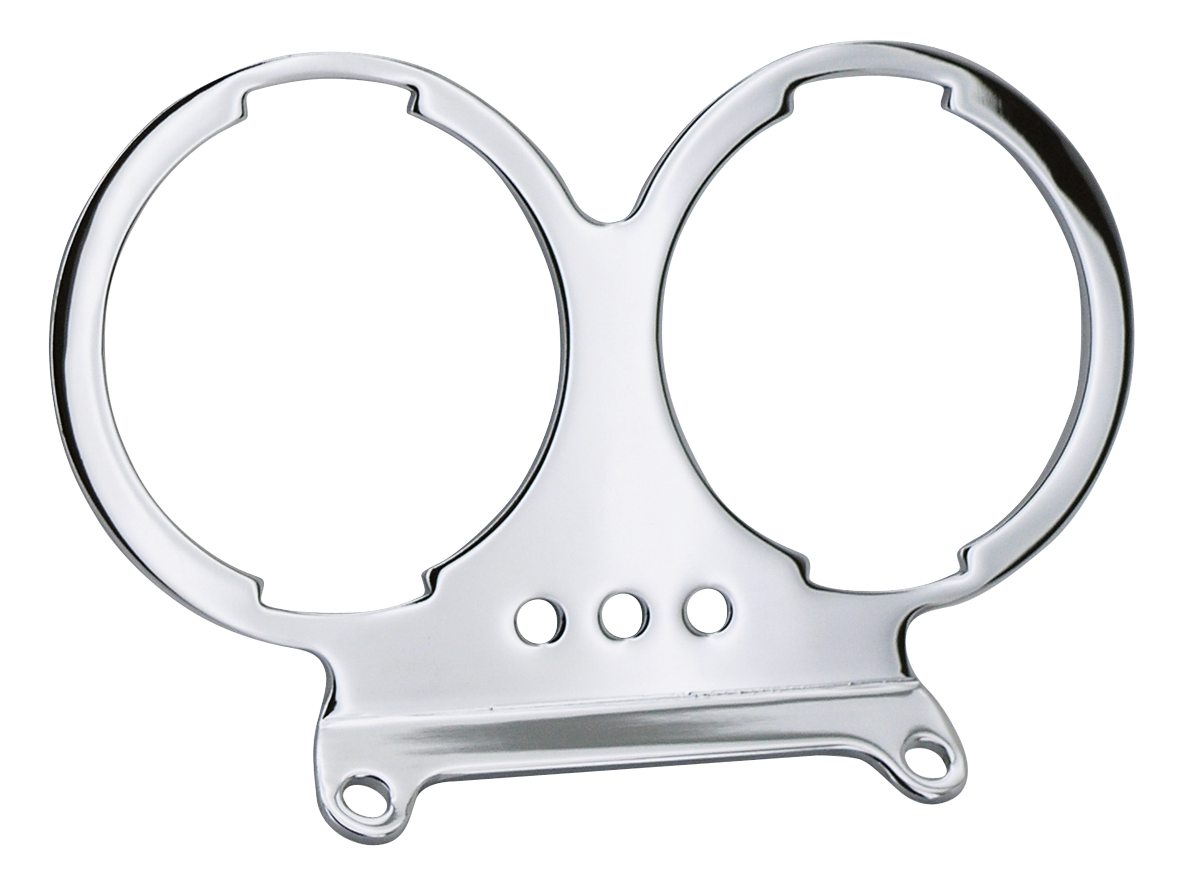 STAFFA DI MONTAGGIO TACHIMETRO E CONTAGIRI 3 SPIE | 1 STAFFA DI MONTAGGIO TACHIMETRO E CONTAGIRI 3 SPIE