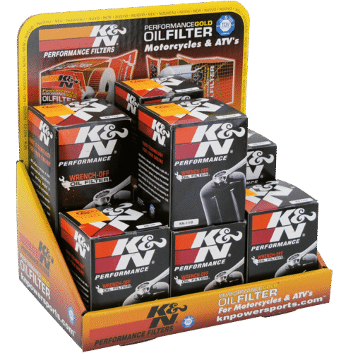 FILTRI OLIO K&N CON DADO