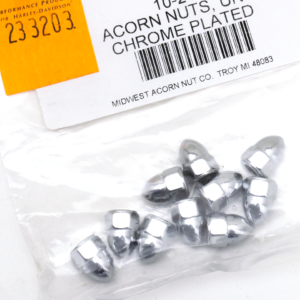 ASSORTIMENTO DADI CIECHI ACORN CROMATI
