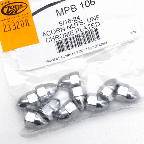 ASSORTIMENTO DADI CIECHI ACORN CROMATI