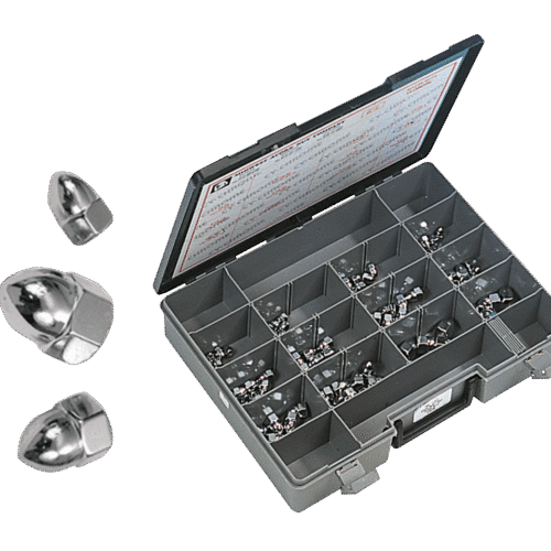 ASSORTIMENTO DADI CIECHI ACORN CROMATI