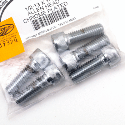 ASSORTIMENTO VITI A BRUGOLA CROMATE 1/2" UNC