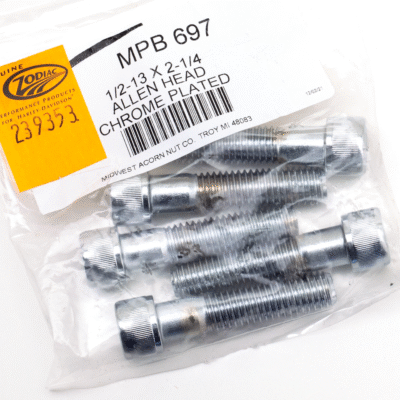 ASSORTIMENTO VITI A BRUGOLA CROMATE 1/2" UNC