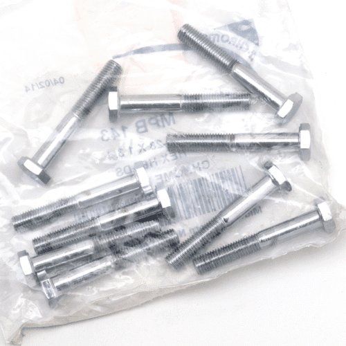 ASSORTIMENTO BULLONI A TESTA ESAGONALE CROMATI | 1 ASSORTIMENTO BULLONI A TESTA ESAGONALE CROMATI