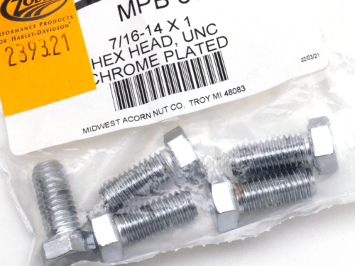 ASSORTIMENTO BULLONI UNC A TESTA ESAGONALE CROMATI