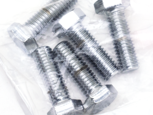 ASSORTIMENTO BULLONI UNC A TESTA ESAGONALE CROMATI