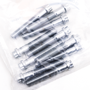 ASSORTIMENTO BULLONI A TESTA POLIGONALE CROMATI