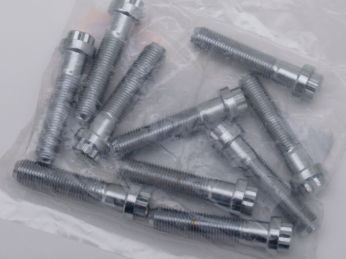 ASSORTIMENTO BULLONI A TESTA POLIGONALE CROMATI