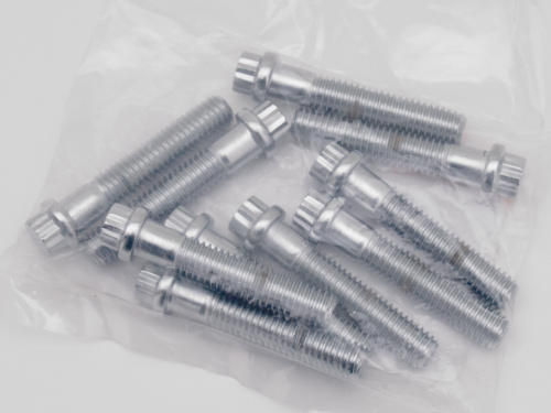 ASSORTIMENTO BULLONI A TESTA POLIGONALE CROMATI