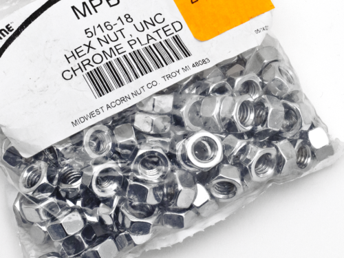 ASSORTIMENTO DADI E RONDELLE CROMATI