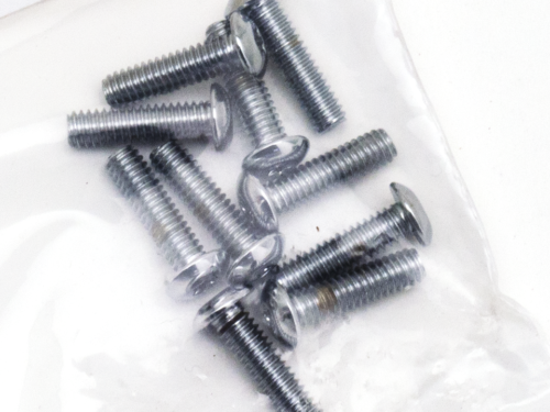 ASSORTIMENTO VITI TORX CON TESTA BOMBATA CROMATE