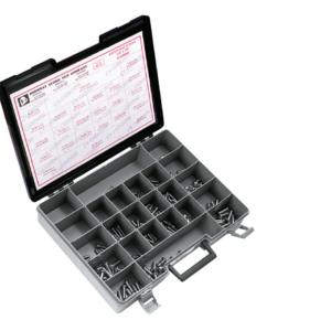 ASSORTIMENTO VITI TORX CON TESTA BOMBATA CROMATE