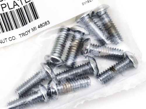 ASSORTIMENTO VITI TORX CON TESTA BOMBATA CROMATE