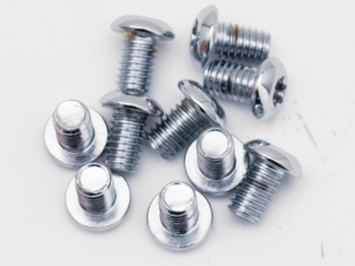 ASSORTIMENTO VITI TORX CON TESTA BOMBATA CROMATE