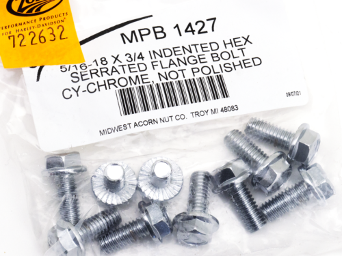 ASSORTIMENTO VITI CROMATE CON SCAVATURE PER MONTAGGIO FLANGE