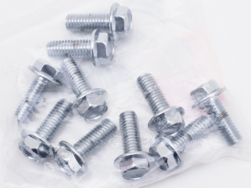 ASSORTIMENTO VITI CROMATE CON SCAVATURE PER MONTAGGIO FLANGE