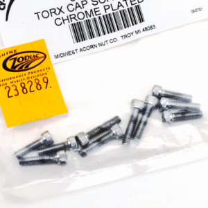 ASSORTIMENTO VITI TORX CROMATE