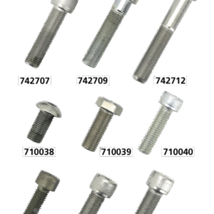 BULLONERIA ZINCATA IN MISURE SAE