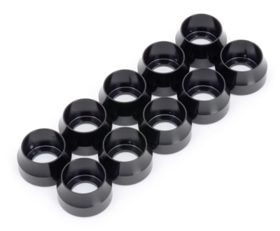 COPPE PER RONDELLE DI TESTA IN ACCIAIO INOX NERO