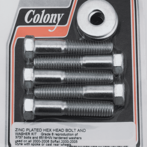 KIT DI BULLONERIA ZINCATA PER PULEGGIA RUOTA POSTERIORE