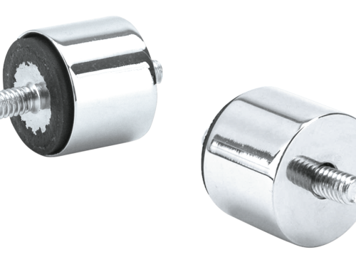 GOMMINI ANTIVIBRAZIONI CON COPERTURA CROMATA