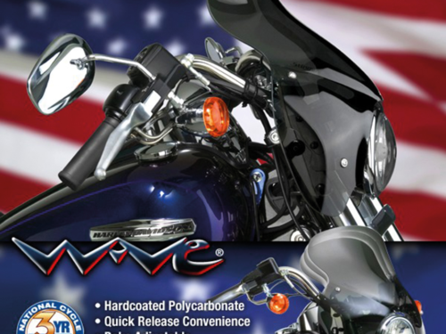 NATIONAL CYCLE PARABREZZA SWITCHBLADE WAVE A SGANCIO RAPIDO