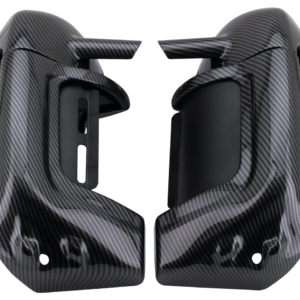 CARENATURA INFERIORE ASPETTO CARBONIO CON PORTAOGGETTI