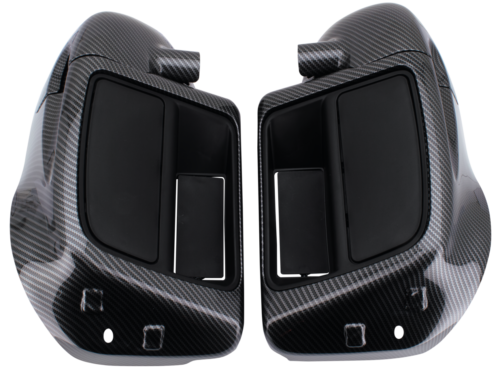 CARENATURA INFERIORE ASPETTO CARBONIO CON PORTAOGGETTI