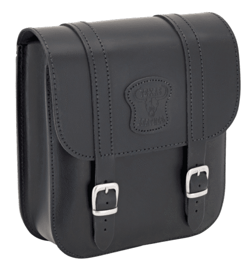 BORSA DA FORCELLONE SQUARED TEXAS LEATHER PER SOFTAIL - 1 BORSA DA FORCELLONE SQUARED TEXAS LEATHER PER SOFTAIL