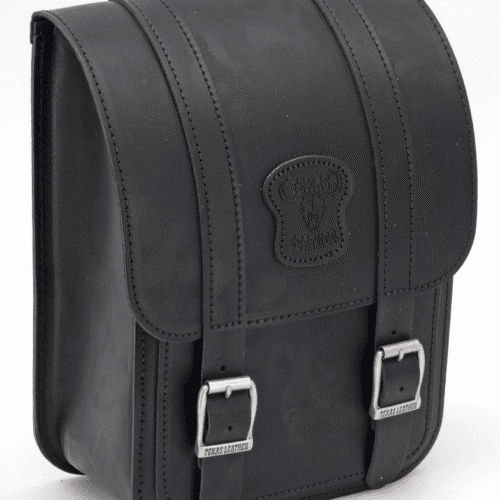 BORSA DA FORCELLONE SQUARED TEXAS LEATHER PER SOFTAIL