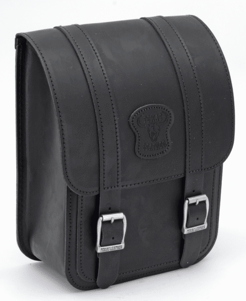 BORSA DA FORCELLONE SQUARED TEXAS LEATHER PER SOFTAIL - 1 BORSA DA FORCELLONE SQUARED TEXAS LEATHER PER SOFTAIL