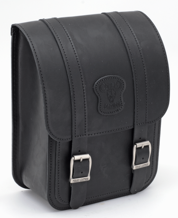 BORSA DA FORCELLONE SQUARED TEXAS LEATHER PER SOFTAIL