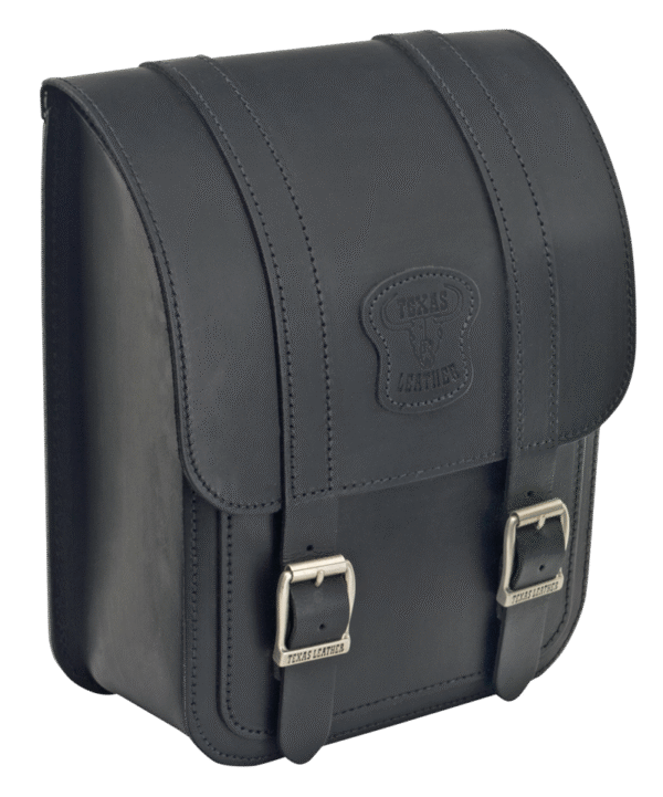 BORSA DA FORCELLONE SQUARED TEXAS LEATHER PER SOFTAIL