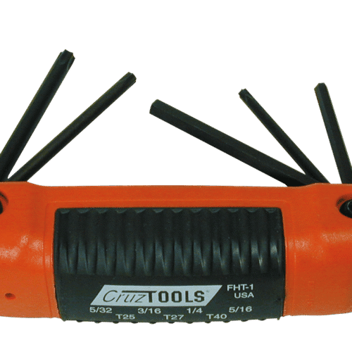 SET COMBINAZIONE DI CHIAVI A BRUGOLA E TORX DALLA CRUZTOOLS