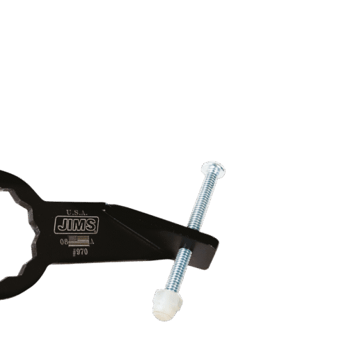 ATTREZZO PER BLOCCARE IL PERNO RUOTA DA JIMS