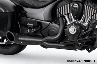 SCARICO SHORTY TURN OUT SLASH-CUT 2-IN-1 PER INDIAN POWERPLUS & THUNDERSTROKE