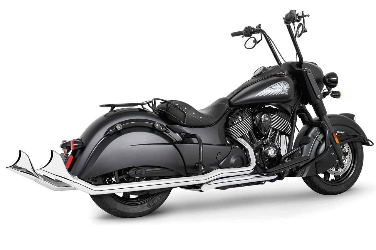 SHARKTAIL TRUE DUALS PER INDIAN POWERPLUS & THUNDERSTROKE | 1 SHARKTAIL TRUE DUALS PER INDIAN POWERPLUS & THUNDERSTROKE