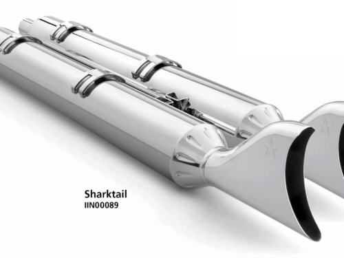 TERMINALI SHARKTAIL 4" PER INDIAN POWERPLUS & THUNDERSTROKE
