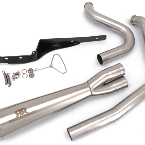 SISTEMI DI SCARICO 2-IN-1 REDTHUNDER CON TAPPO FINALE IN ALLUMINIO