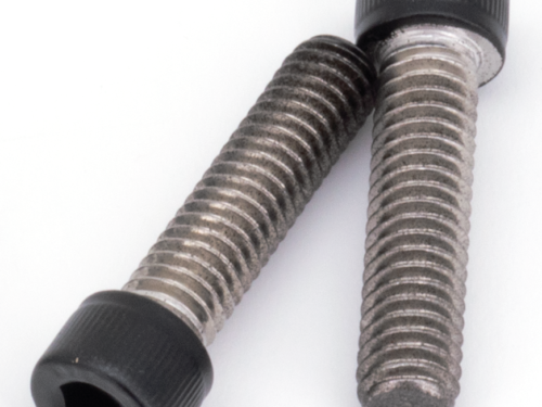 VITI FANALE NERE IN ACCIAIO INOX